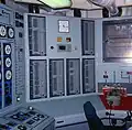 HDMS Niels Juel's engine control room in January 1979.