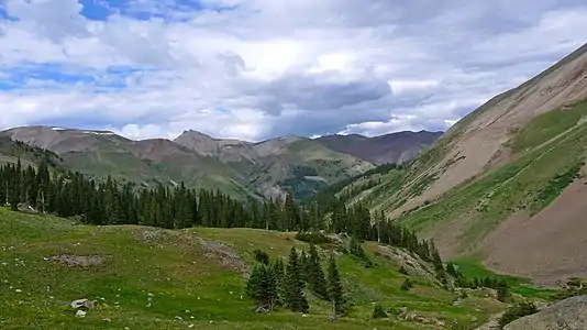 Along the road to Engineer pass