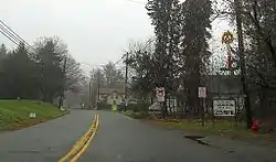 Entering Hampton along Main Street