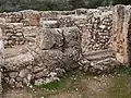 Entranceway to ruined house