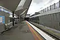 Westbound view from Platform 2 in May 2014