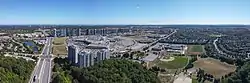 Aerial view of Erin Mills Town Centre