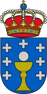 Arms of Galicia, today