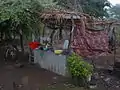 A pila, commonly used for washing both clothing and dishes in Honduras