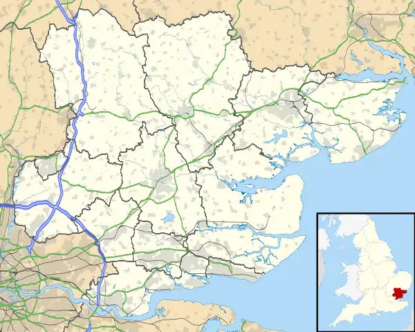 Chafford Hundred is located in Essex