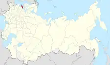 Location in the Russian Empire