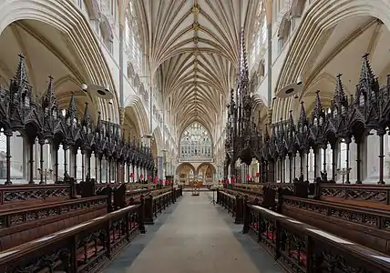 Exeter Cathedral choir