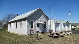 Former township hall in Scofield