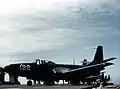 McDonnell FH-1 Phantom on USS Saipan in 1948.