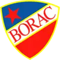 Borac's crest during the former Yugoslavia