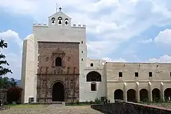 Facade of the former monastery