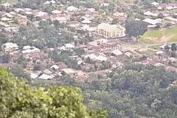 Ucyio (Fada) from the mountaintop.