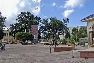 Plaza in Fajardo barrio-pueblo