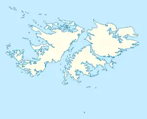 Centre Island is located in Falkland Islands