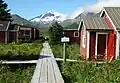 Old cannery board walks, False Pass.