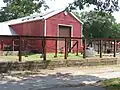 Fanny's now vacant barn & enclosure in Pawtucket, 2009