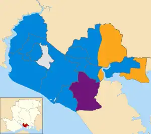 2014 results map