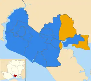 2021 results map