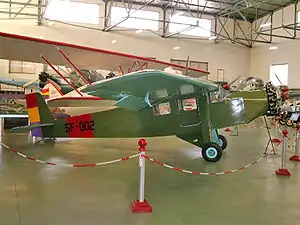 Farman F 402 of the Spanish Republican Air Force. Museo del Aire, Cuatro Vientos