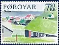 Dalur on a Faroese stamp of 2006.