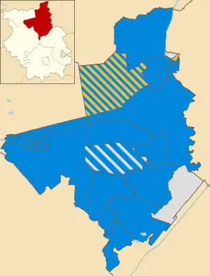 2011 results map