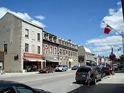 Shops in downtown Fergus