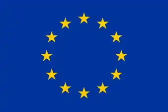 The flag of Europe