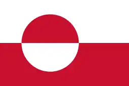 2:3  Flag of Greenland