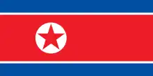 Post-independence North Korean flag (1948–1992)