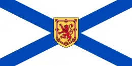 Flag of Nova Scotia (1858)