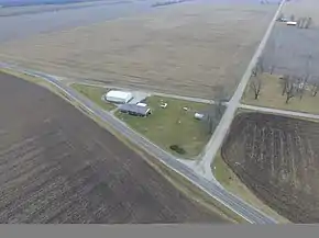 Flat Iron from the air