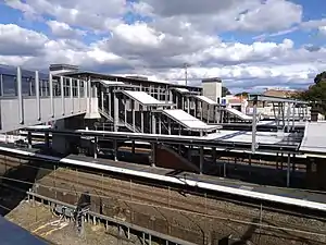 Flemington Railway Station after 2018 renovations