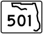 State Road 501 marker