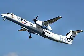 Q400 turboprop regional airliner