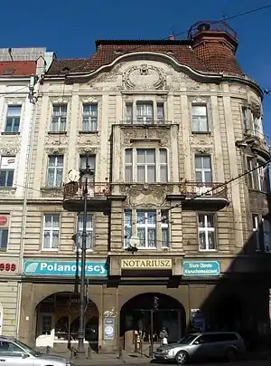 Tenement Max Zweininger Southern facade