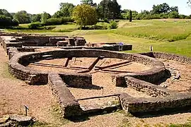 The Fontaines Salées archeological site in Foissy-lès-Vézelay