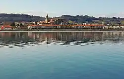 Fuenterrabia as seen from Hendaye