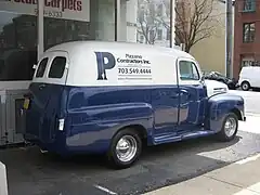 F-1 panel van