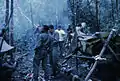 Camp on Ravine floor - wet and cold in the 1970s