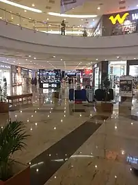 Inside view of Nexus Fiza Mall, Mangaluru