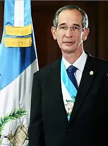 Álvaro Colom Caballeros, President of the Republic of Guatemala, 2008–2012