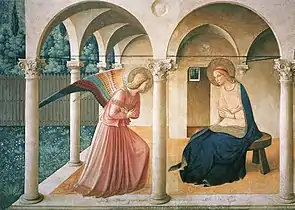 Fra Angelico, The Annunciation, San Marco's, Florence.