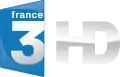 Logo of France 3 HD, 2010-2018