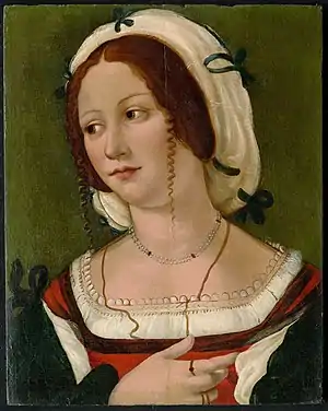 Francesco Francia attributed - likely Isabella d'Este in 1511