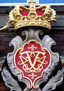 Royal Monogram of Frederick IV of Denmark