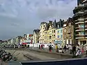 The seafront promenade