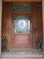 Vestibule and front door.