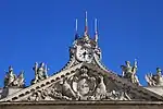 Pediment of the Nancy Town Hall