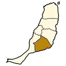 Municipal location in Fuerteventura