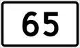 County Road 65 shield